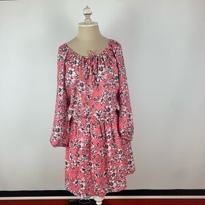 Juicy Couture Pink Floral Print Dress
